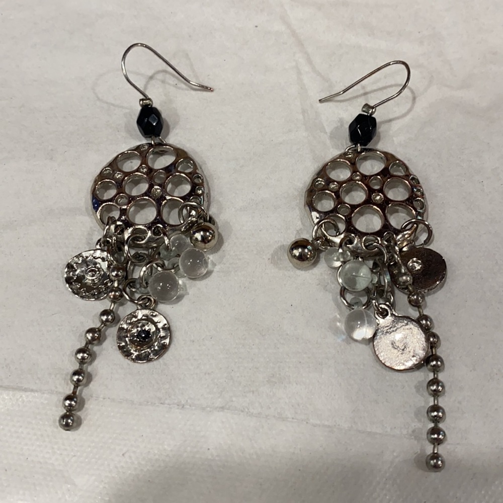 Silver Dangle Earrings